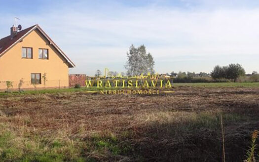 Na sprzedaż pięknie położona działka w Żurawińcu za Leśnicą, 980m2!